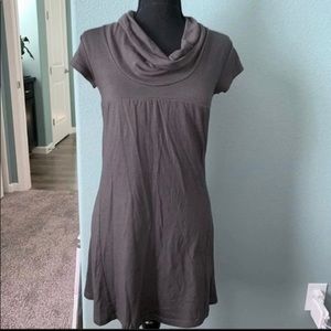 2/$13 Gray short sleeve tunic mini dress